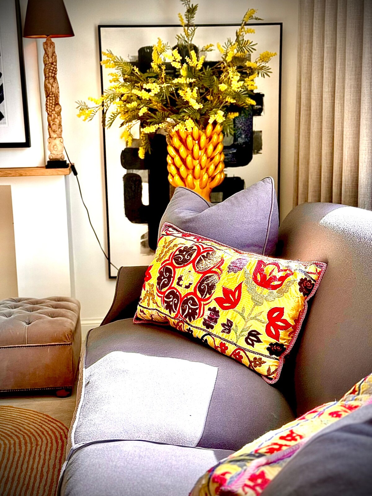 Salonhoek voor lange gesprekken at The Jacob House